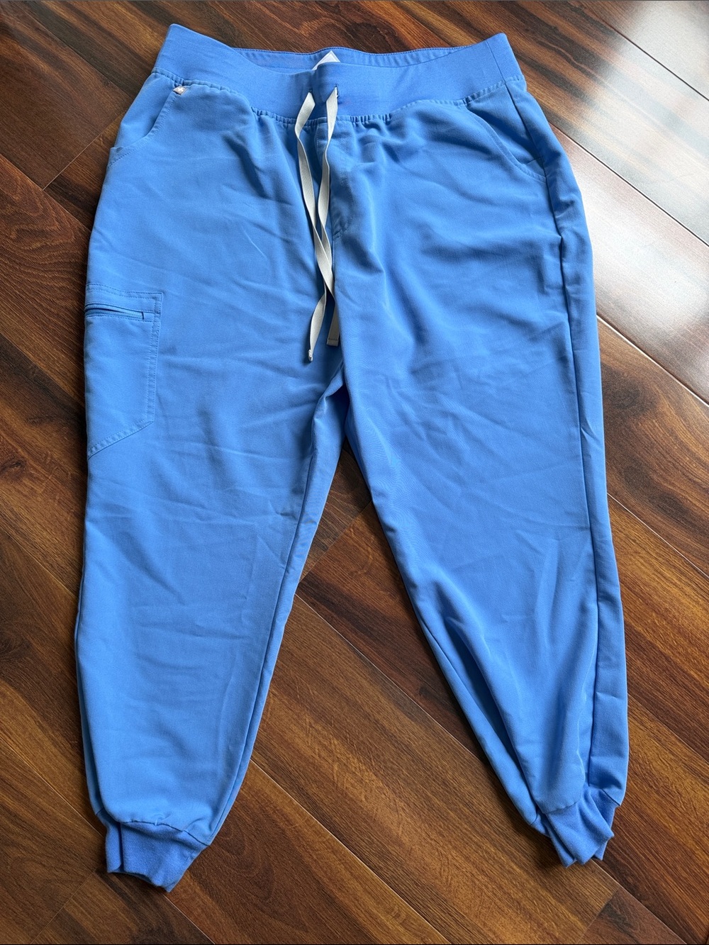 Figs Zamora Jogger Scrubs Pants Periwinkle Blue Womens XXLP